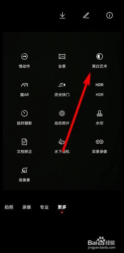 华为手机图片黑白反转图标