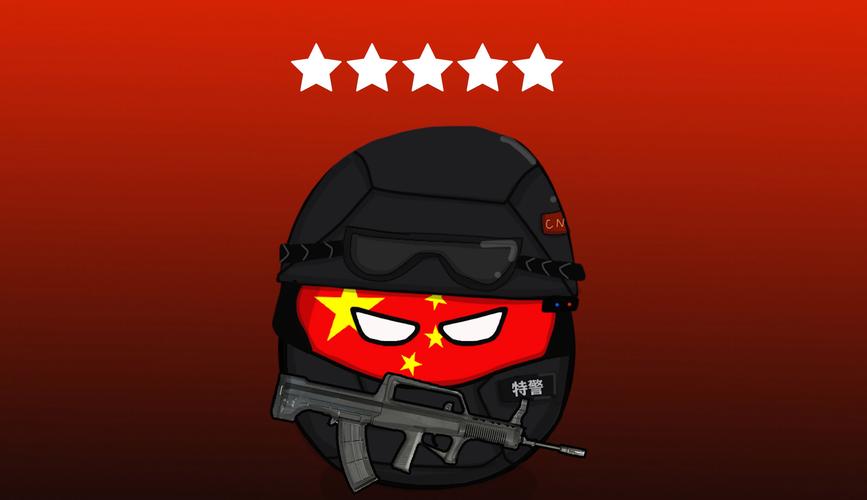 波兰球不同国家的特警图标