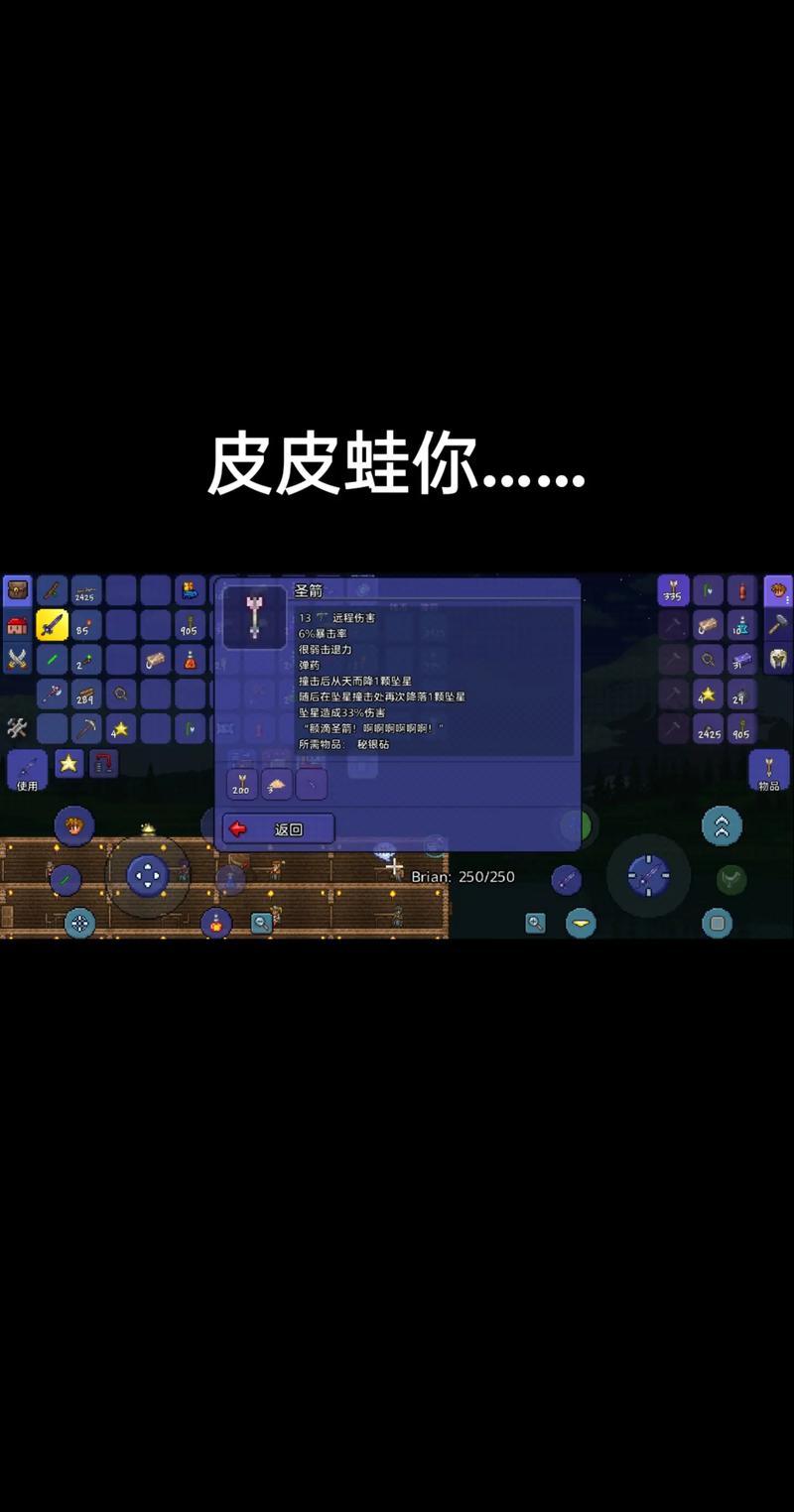 泰拉瑞亚皮皮蛙汉化下载修改版无限次数