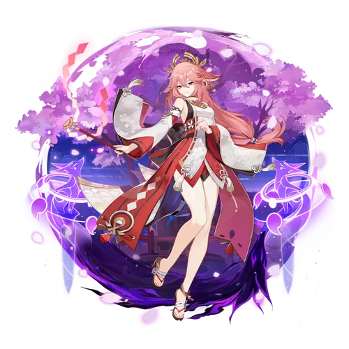 原神里的八重神子