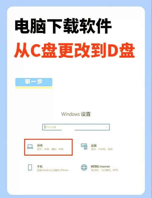 怎么把默认c盘改成d盘图标