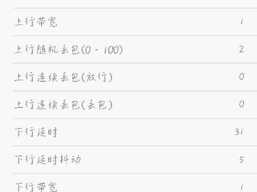 qnet弱网215参数