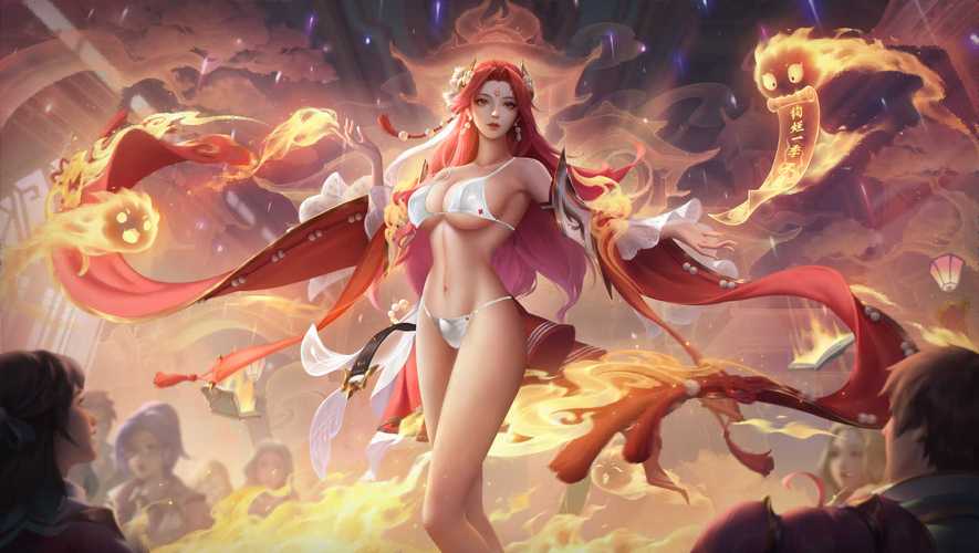王者荣耀女英雄去布料最新