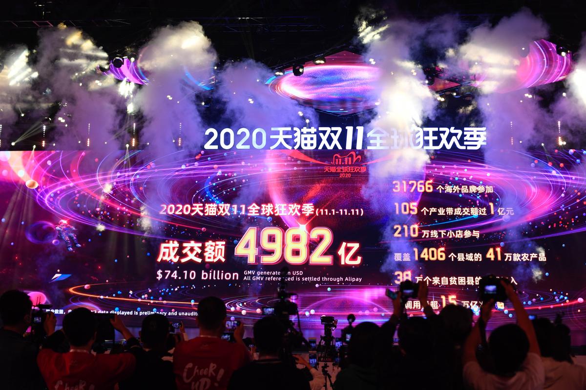 2020双十一成绩单最新:淘宝天猫、京东双十一成交额缩略图