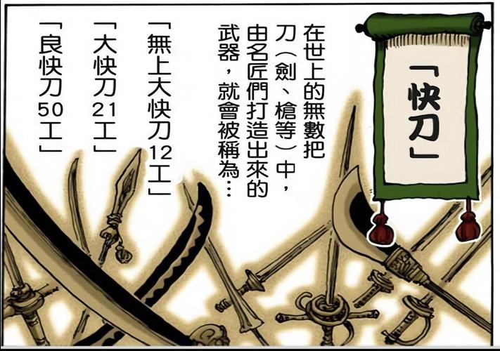 海贼王无上大快刀十二工都有什么无上大快刀详细介绍